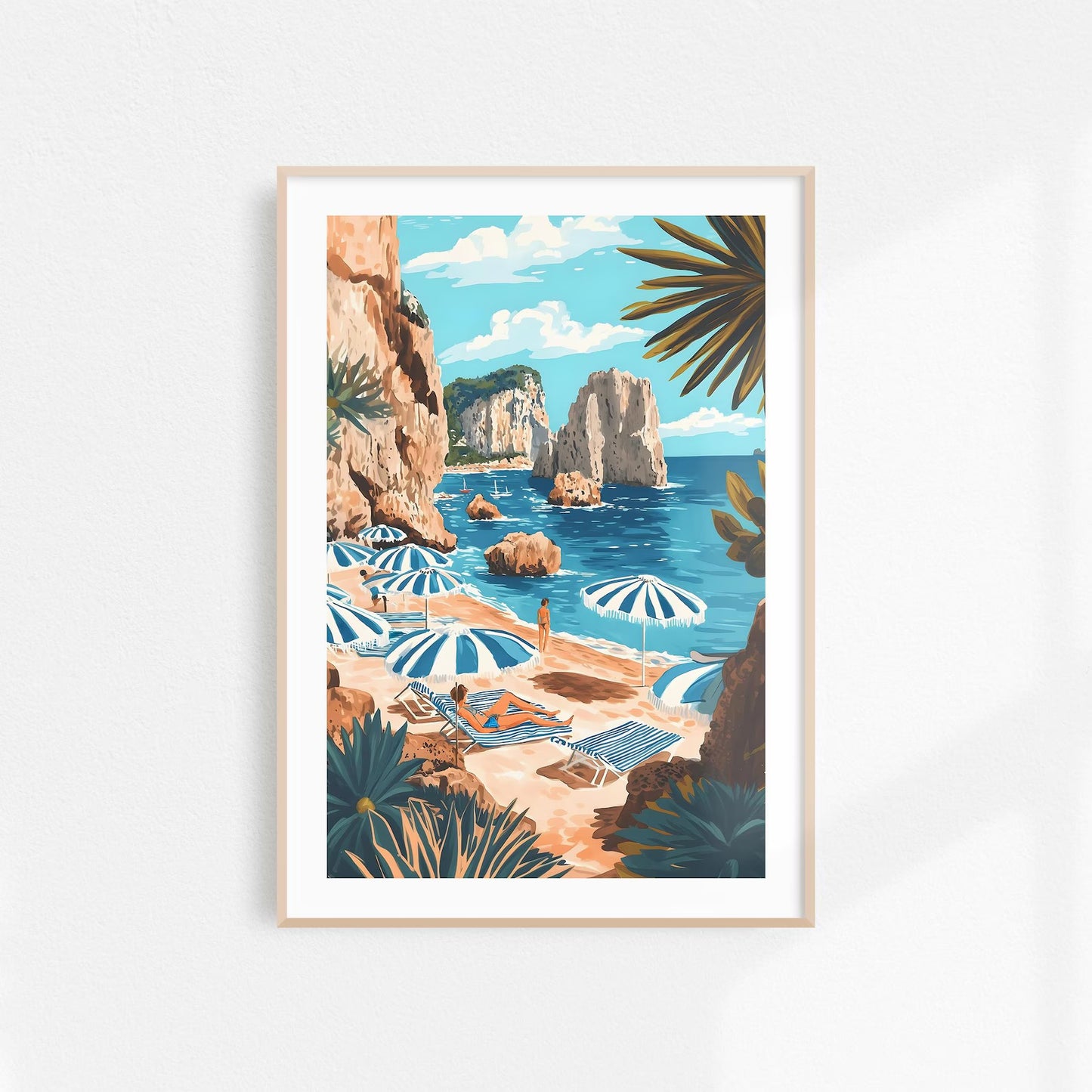 CUADRO CAPRI PAINTING