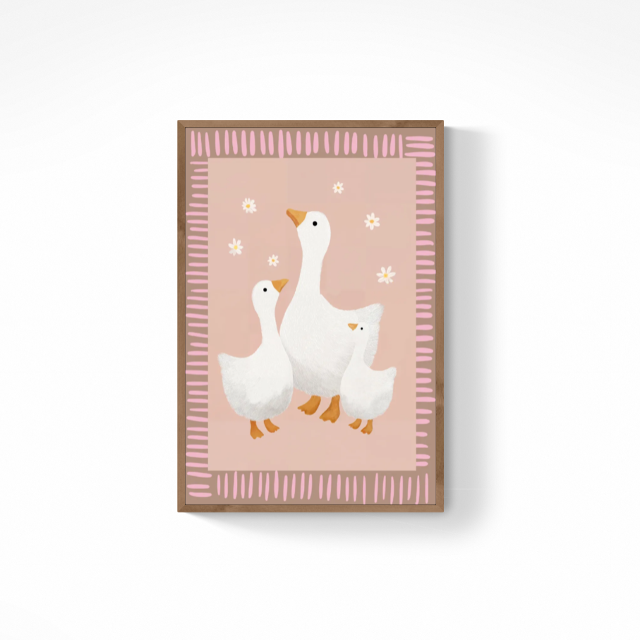 CUADRO GOOSE FAMILY