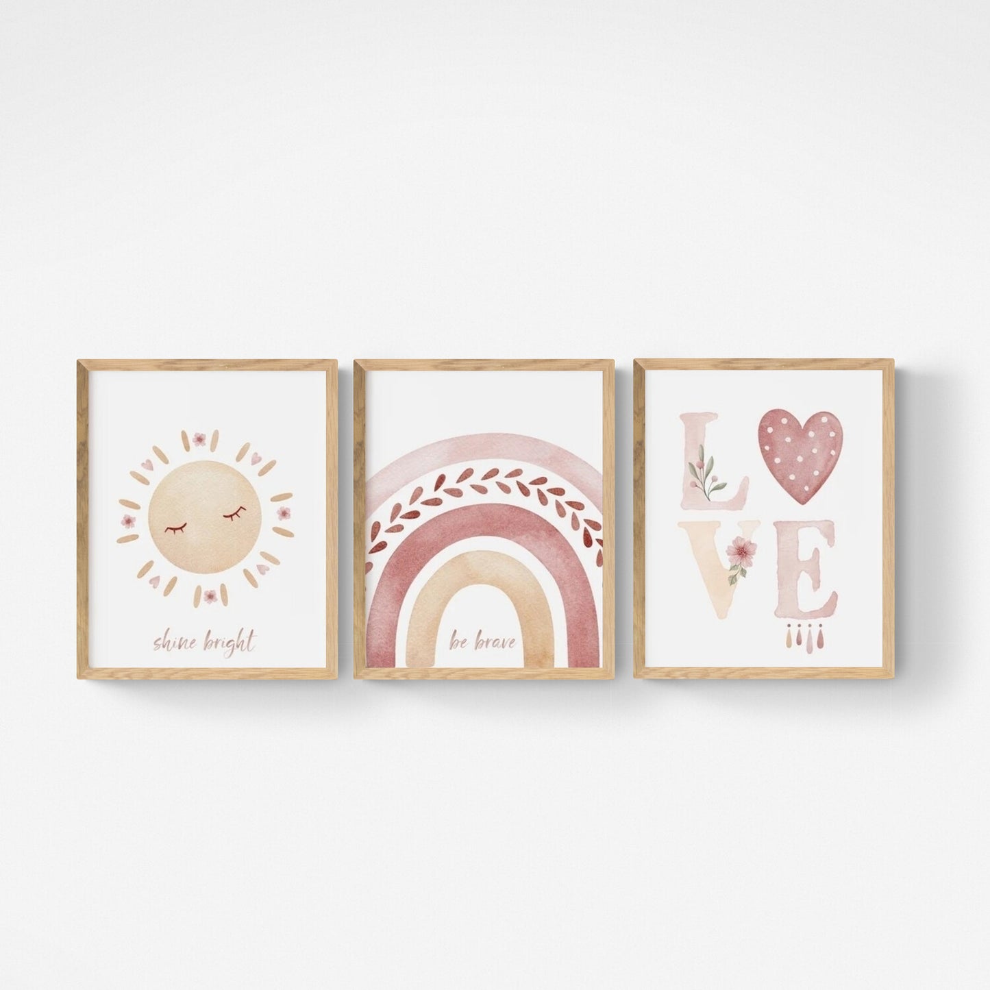 SET BOHO RAINBOW X 3 PCS