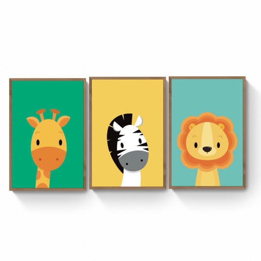 SET BABY ANIMALS II X 3 PCS