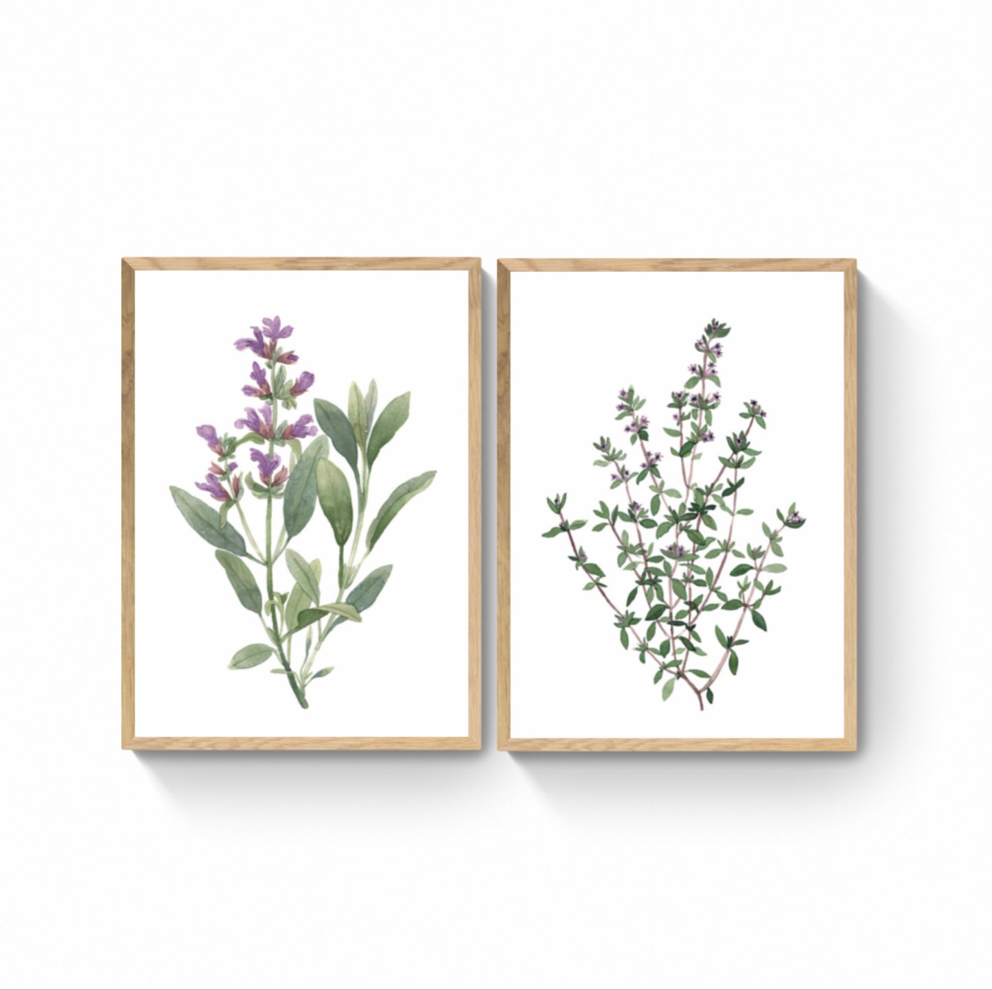 SET PURPLE BOTANIC X 2 PCS