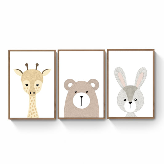 SET BABY ANIMALS X 3 PCS