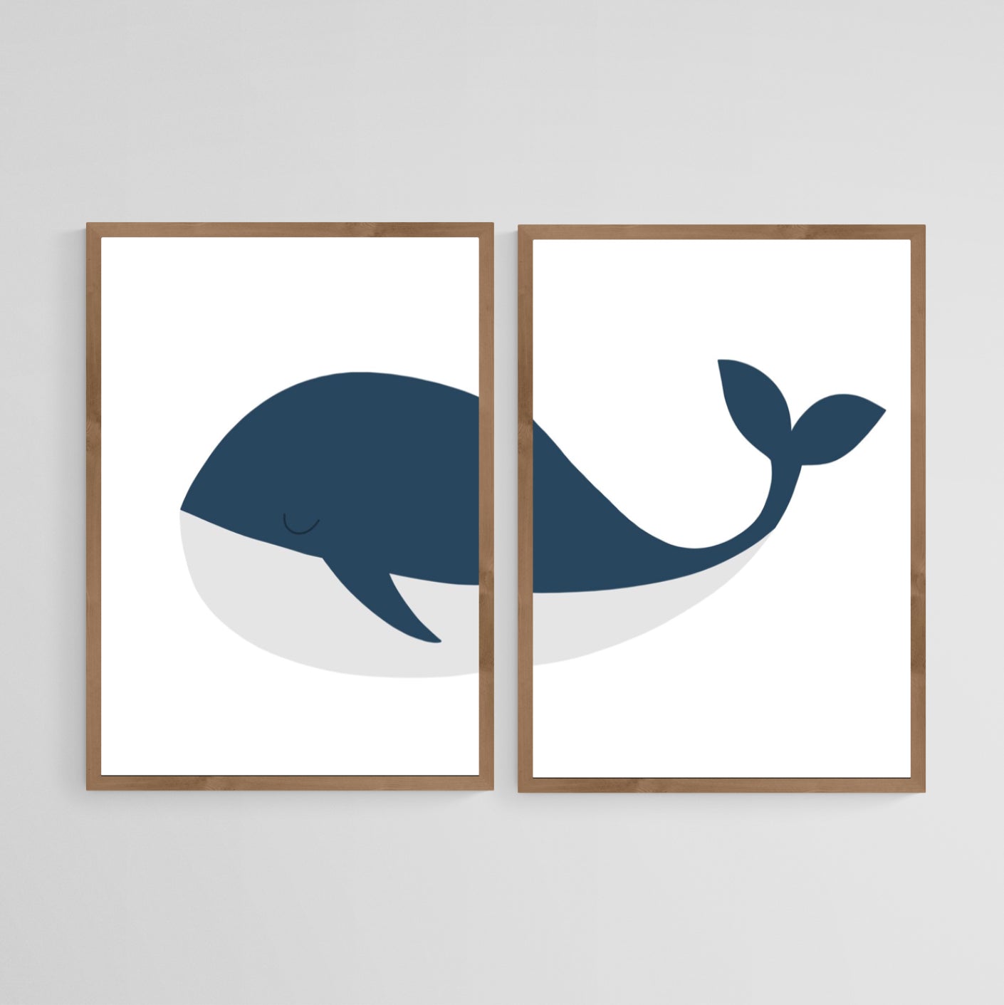SET BALLENA X 2 PCS