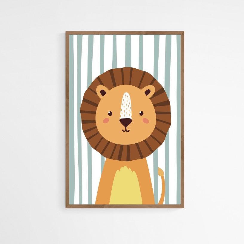 CUADRO BABY LION