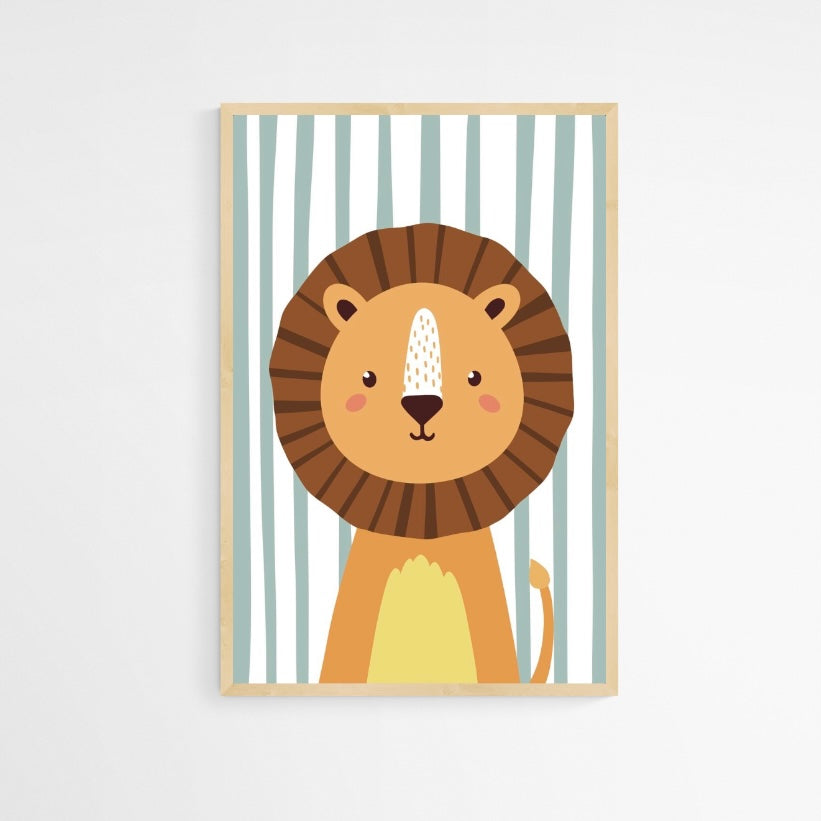 CUADRO BABY LION