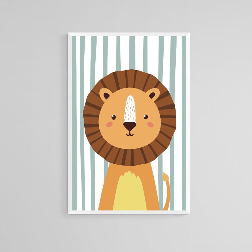 CUADRO BABY LION