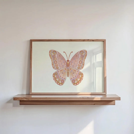 CUADRO PINK BUTTERFLY