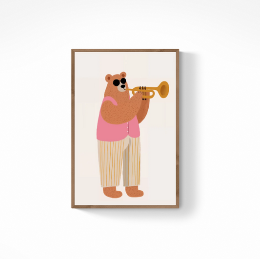 CUADRO JAZZ BEAR