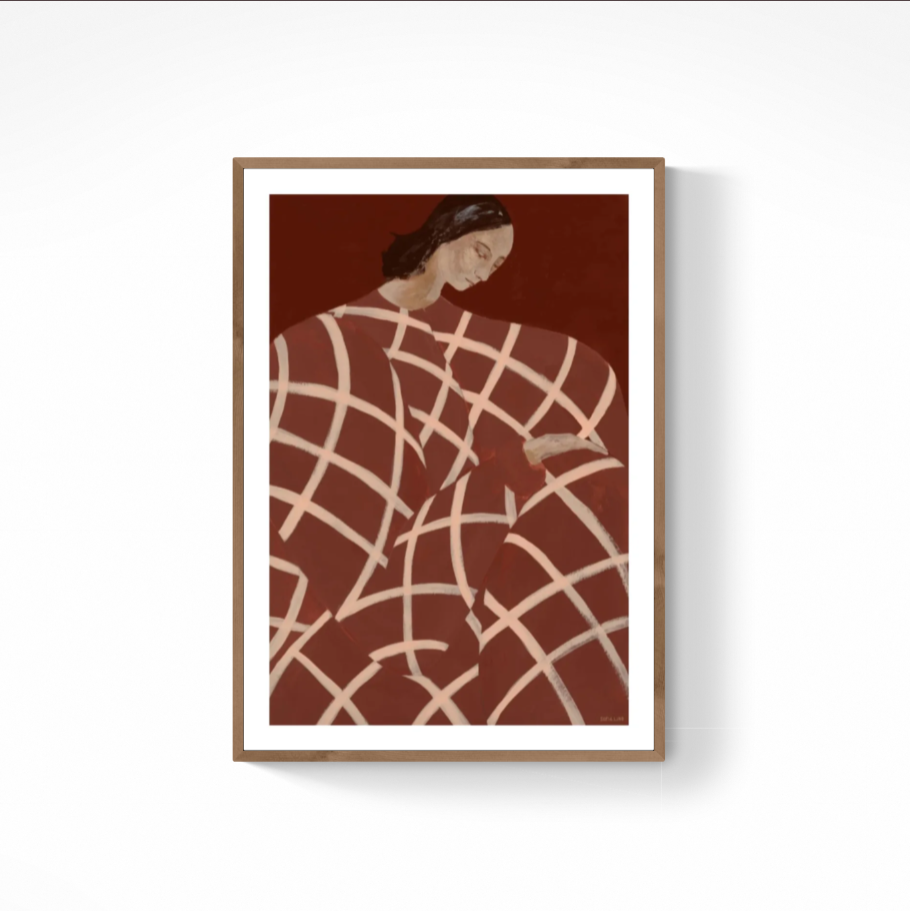 CUADRO BURGUNDY