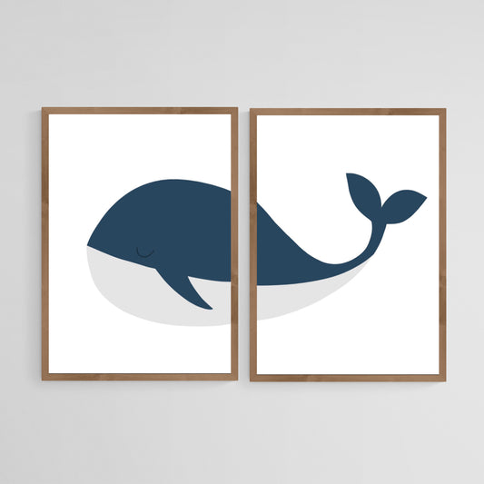 SET BALLENA X 2 PCS